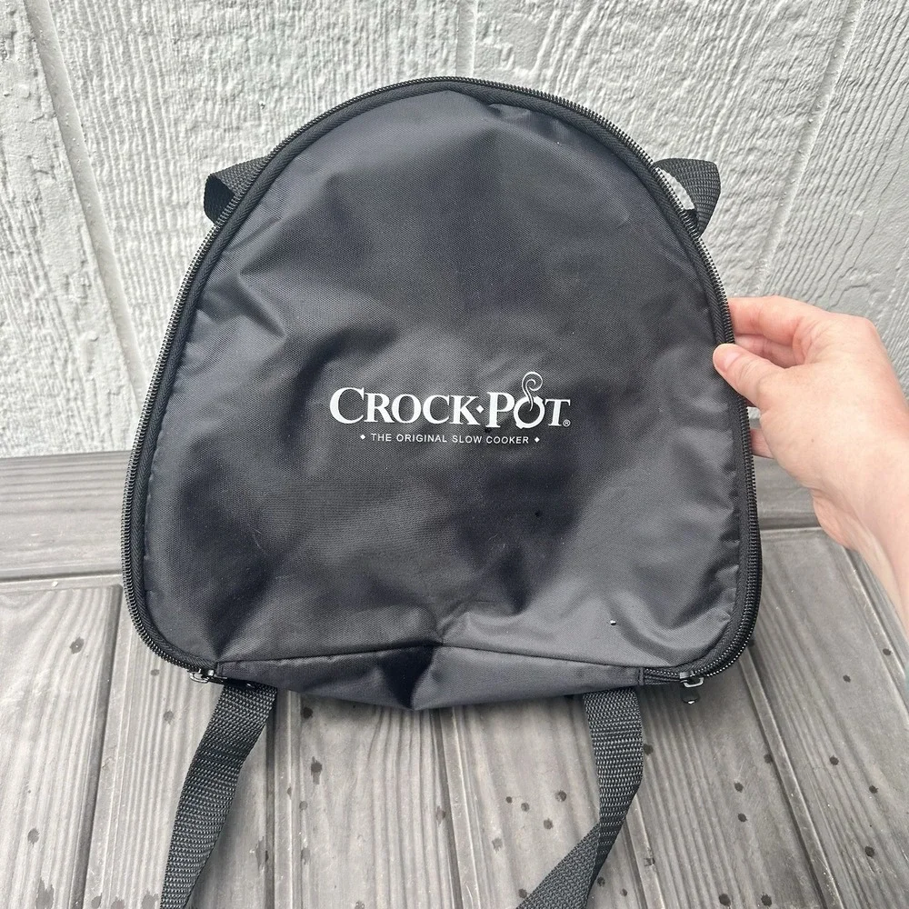 ORIGINAL PORTABLE TRAVEL BAG - Crockpot Trio Little Triple Dipper Carrying Case